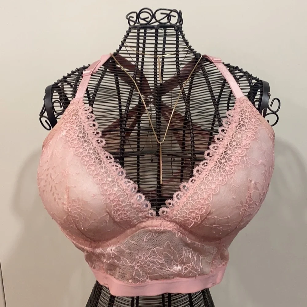 Victoria Secret blush bralette racerback in 34D​​​​​​​​ - Picture 3 of 4